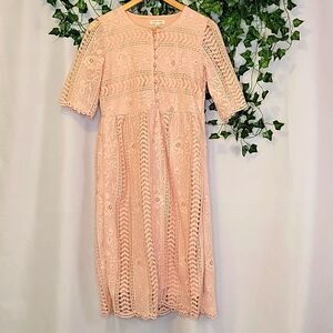 Orange Creek. Boho Lace Dress. Size Small. EUC